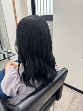 フォーディー(for D) Hair Salon for D　 ×　ブルーブラック