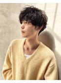 大人気メンズ！短すぎるショートが苦手な男性へ　マッシュパーマ