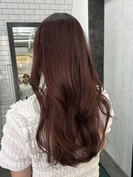 レガーレ(Legare) 【広島韓国ヘア】韓国レイヤーカット×うる艶ピンクブラウン