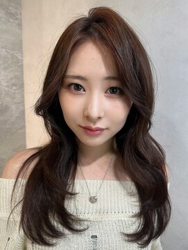 ロンド ルージュ 銀座店(Lond rouge) 暗めカラー/韓国レイヤー/マロンベージュ/くすみベージュ/銀座