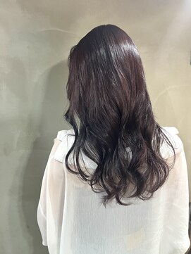 キャピタル ノウ(CAPITAL nou) ロングレイヤー×カシスピンク