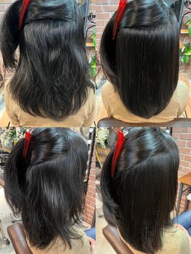 スット 渋谷(slut) くせ毛改善ストレート