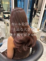 アピッシュ ギンザ(apish ginza)&nbsp;tomo髪質改善/コテ巻きパーマ/デジタルパーマ/前髪パーマ