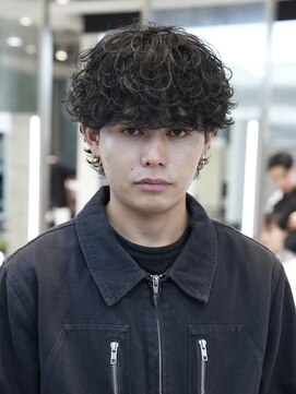 フィフスパーク(fifth PARK) 渋谷シャドウパーマラウンドマッシュルーズパーマメンズパーマ