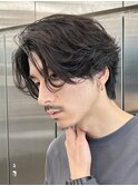 銀座東銀座新橋メンズカットパーマ毛流れパーマシャドウパーマ