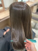 Ash 浦安店【3月16日オープン（予定）】&nbsp;髪質改善カラーオリーブカラー