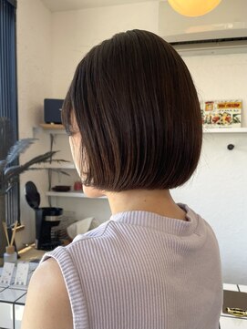 金子美容室 ナチュラルボブ