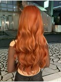 【ダブルカラー】夜でも映える！アプリコットオレンジ