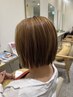 ◇カット+ハイライト（ローライト）10枚+アヴェダカラー 22,110円→21,580円