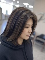 パーリオ けいさつ前店(PALIO)&nbsp;【PALIO桑田】白髪ぼかしハイライト