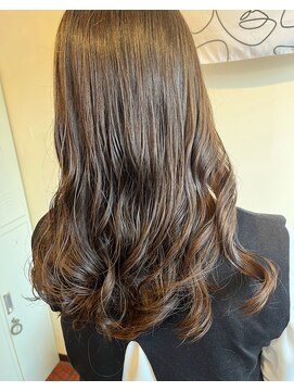ヘアー ルシア(hair lucia) 柔らかコテ巻き風デジタルパーマ
