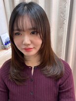 ヘアーサロン ノルテ(Hair Salon NORTE)&nbsp;シフォンレイヤー×サイドバングで小顔◎
