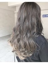 ヘアーアンドアトリエ マール(Hair&Atelier Marl)&nbsp;【Marl】グレージュカラーの無造作ロング♪