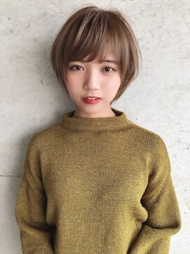 ジジ 代々木(Gigi) [Gigi　代々木店] ハリ 小顔ナチュラルショートボブ
