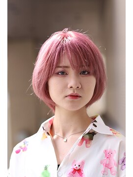 クリコ ヘアーデザイン(CLICQUOT hair design) pinkショート