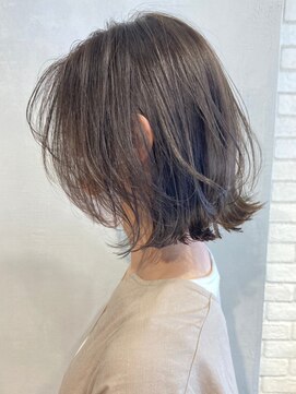 アルバム 新宿(ALBUM SHINJUKU) スモーキーグレージュ_オリーブカラーハイライトカラー_ba307151