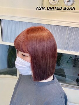エイジア ユナイテッド バーン(ASIA UNITED BURN) ◆ASIA◆ belly pink