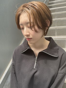 ヌード(NUDE) 「NUDE」# 前髪なしショート 20代 30代 40代 大人ショートボブ