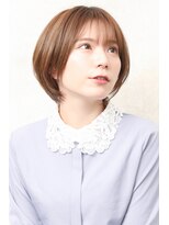 シトロン ブラン(CITRON blanc)&nbsp;シースルーバングとマッシュボブで大人フェミニン