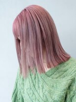 アルバム 銀座(ALBUM GINZA)&nbsp;ピンクベージュ_アースカラーくびれヘアツートンカラー_ba373852