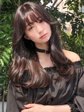 スイ(suii.) 下北沢/韓国ヘア【チョコレートブラウン×ヨシンモリ】