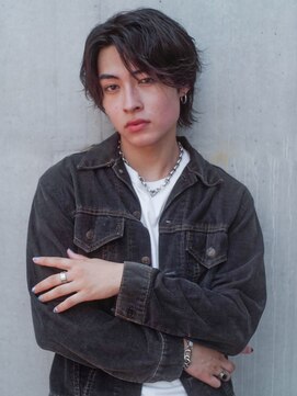 レジュアル(RESSUAL) 無造作　波巻　ニュアンスマッシュ　サイドパート　ツイスパ