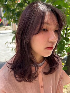 バルバロヘアー(BARBARO HAIR) ナチュラル　×　ラベンダーカラー