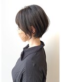 斜めバング/グレージュカラー/シルキーベージュ/自由が丘