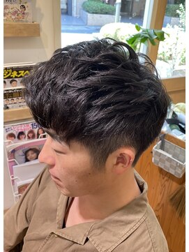 ハチマルハチ エアー 向ヶ丘遊園店(808 air) 刈り上げありナチュラルメンズカット