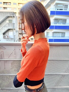 チュダック(ChuDuck) 【◎甘くてカワイイ◎】韓国風《ボブ》ケアブリーチ