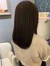 【伸ばしてる方に♪】前髪カット+カラー+3stepトリートメントコース￥11000～