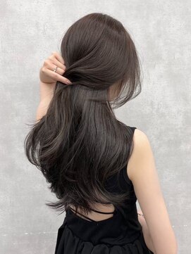 ノイズオオサカ 梅田店(NOISM OSAKA) アッシュグレーレイヤーカットアッシュ20代30代40代韓国ヘア艶髪