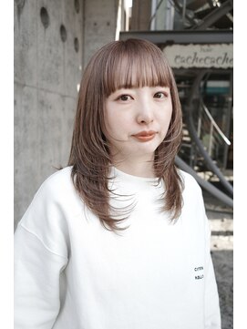 カシュカシュ(cache cache) 酸性ストレート　縮毛矯正