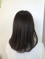 ヘアーサロン ナナン(Hair Salon nanan) ダークブラウン×サラサラのロングヘアで大人女子デビュー