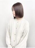《shii../大黒》#ミニボブ#レイヤーボブ#ピンクベージュ
