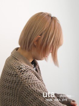 ウタシロイロ(uta shiroiro)の写真/個性を引き出す "ショートヘア"。