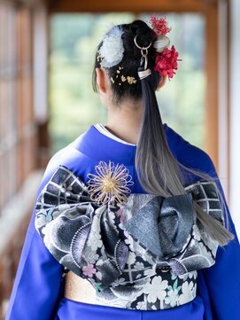 ミノル(MINORU) 成人式前撮り着付けヘアメイク レンタル振袖受付中♪