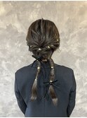 【ヘアセット】ツインアレンジ