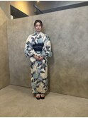 浴衣着付+ヘアアレンジ