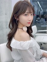 アリュウル 表参道 青山(Allure) 流れるお顔周りカット×くびれ巻き◎矢口