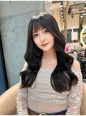 前髪カタログ/こなれミディ/イメチェンヘアスタイル/髪質改善