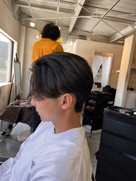 ソイクフ 高田馬場店(SOY-KUFU) MEN'SHAIRアッシュブラックベリーショートダークアッシュ