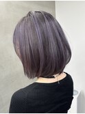 パープルカラー ブリーチ1回