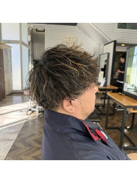 ステレオ ヘアデザイン 安城店(STEREO HAIR DESIGN) *ロットパーマハイライト 12月