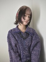 スリット(slit)&nbsp;ボブウルフ×ローライトデザインカラー