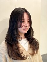 エフィールリアモ(afeel riamo)&nbsp;前髪パーマ×レイヤーカット