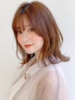 前髪 外ハネボブ ワイドバング イメチェン 美髪"