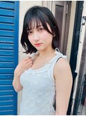 切りっぱなしレイヤーボブ