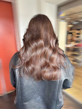 ロンドルピナス 小倉(Lond Lupinus) 顔型別ヘアスタイル特集 /チェリーブラウン /ミニウルフ