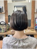 大人のグラデーションボブ【カミケン清明店/福島】